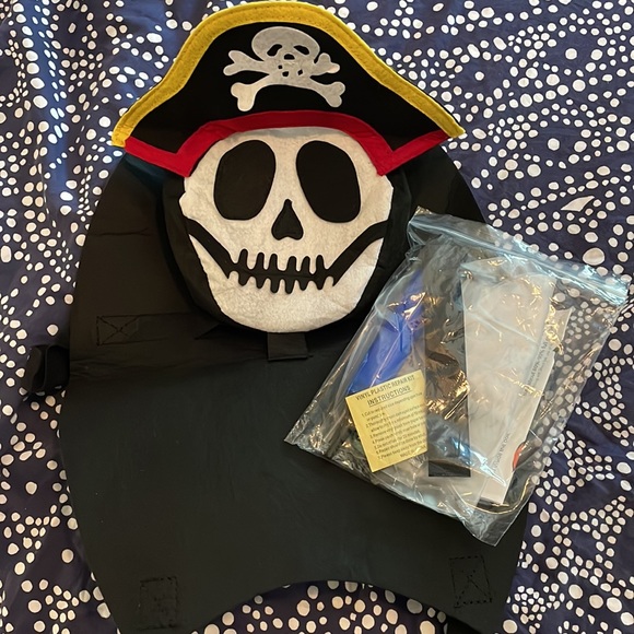 Glowing Pirate Dog Costume Halloween - Picture 10 of 11